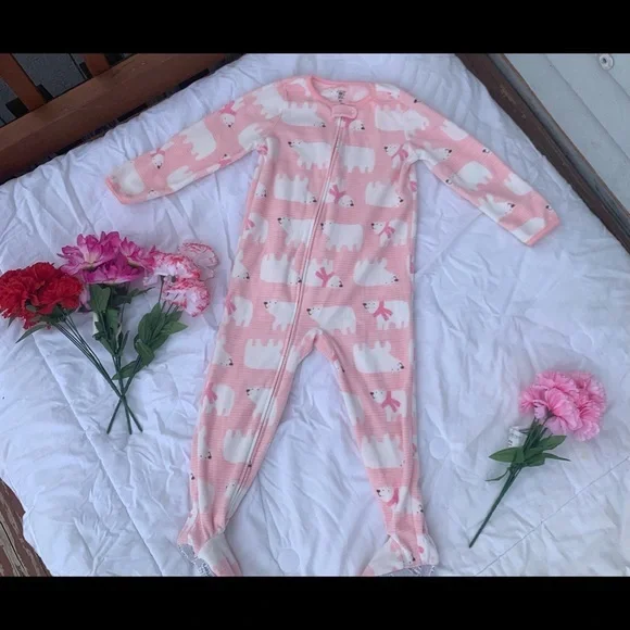 Bundle 4 pieces pajamas girls size 4 T - Picture 3 of 11